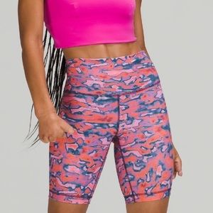 Like-new!! Lululemon Wunder Train High Rise 8” Inseam Biker Short